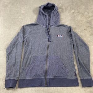 Patagonia Hoodie Women's M Board Short Label Lightweight Full-Zip Organic Cotton